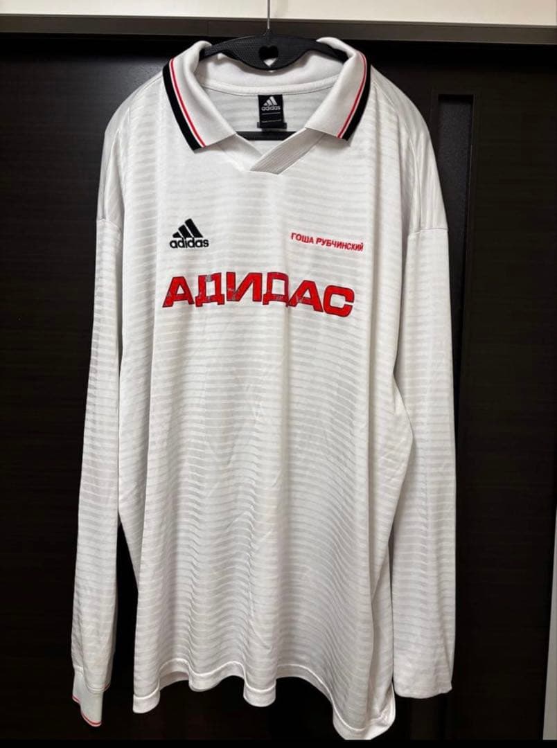 Gosha Rubchinskiy x adidas ゲームシャツ ゴーシャ - メルカリ