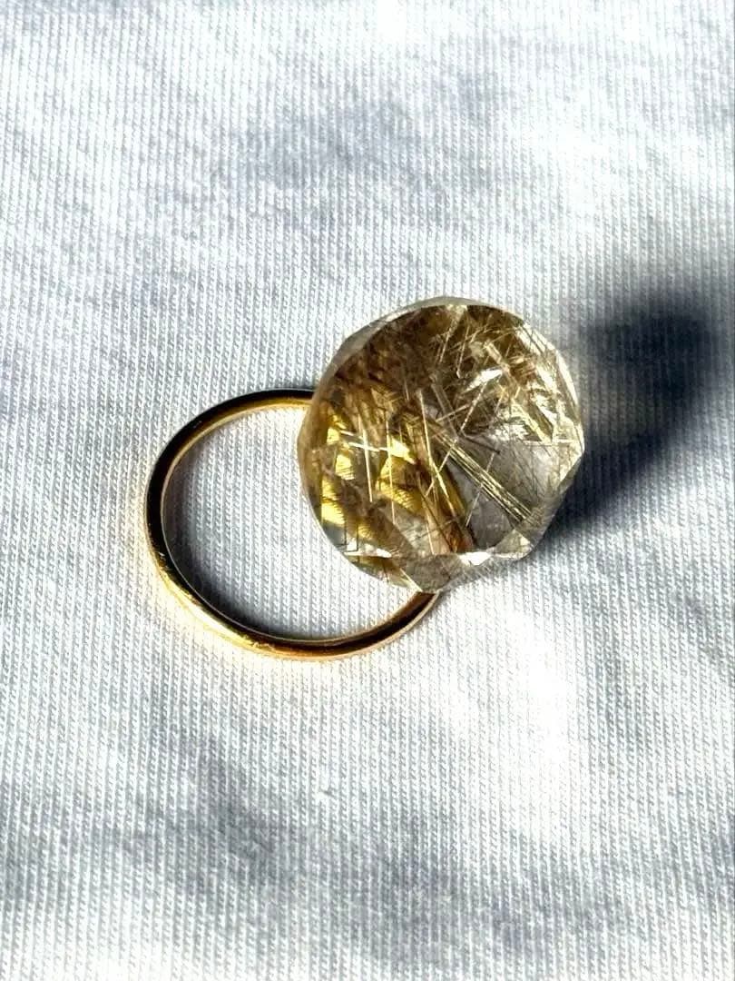 週末セール！2万円引！Etsuko Sonobe エツコソノベ　ルチルクォーツ