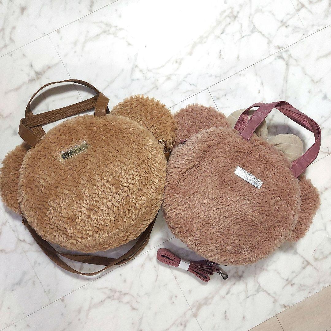 美品☆廃盤商品】ディズニーリゾート ダッフィー フェイス バッグ