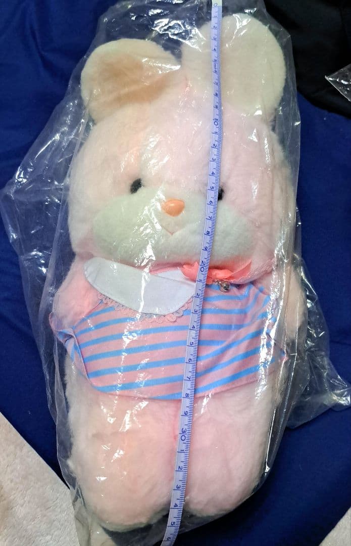 吉徳　クリーミー　うさぎ　ぬいぐるみ　タグ付き　昭和　レトロ