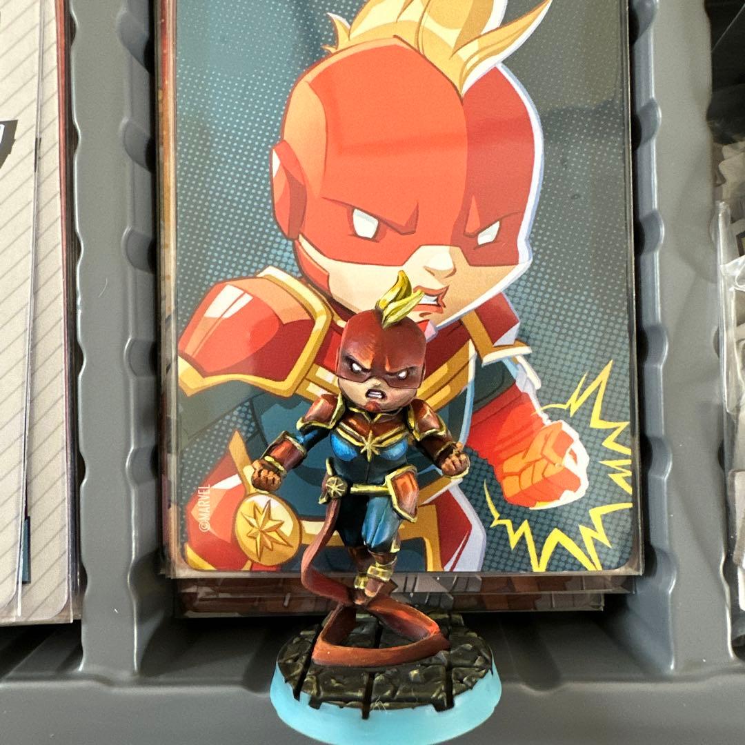 マーベルユナイテッド ボードゲーム ミニチュア フィギュア 塗装済み