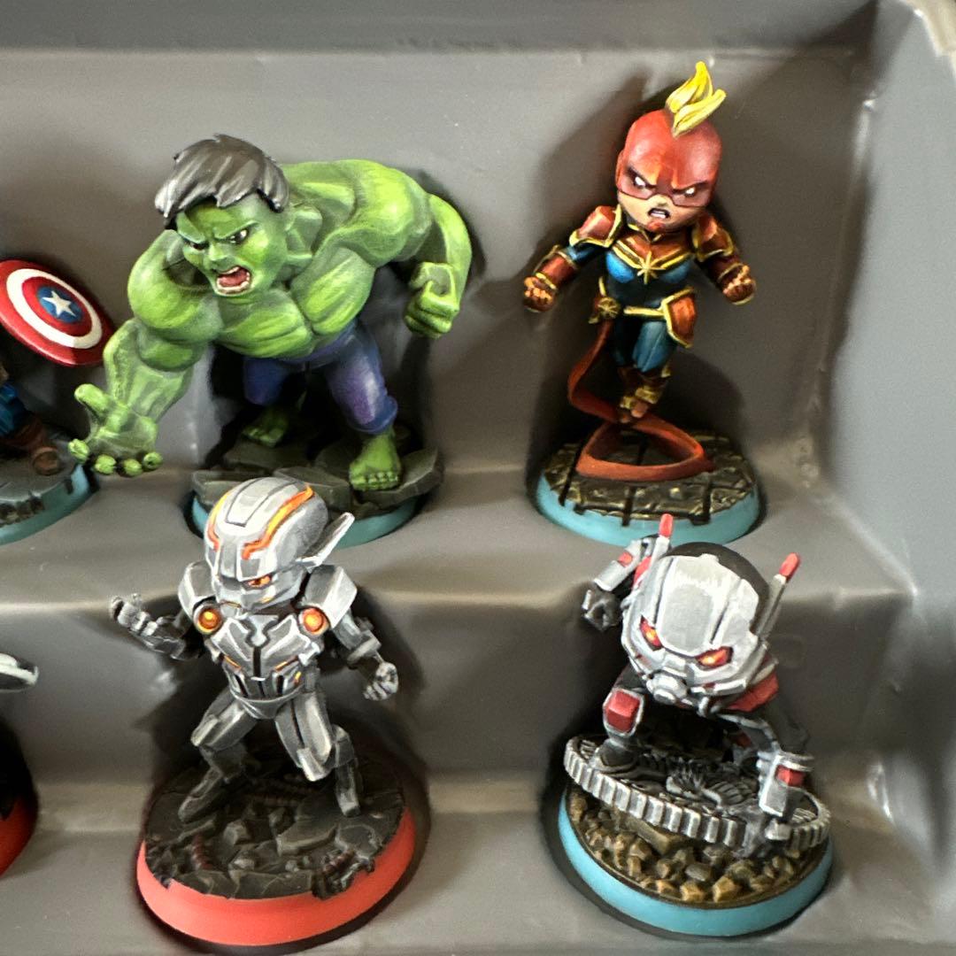 マーベルユナイテッド ボードゲーム ミニチュア フィギュア 塗装済み