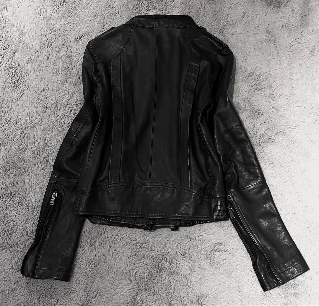 00s archive leather jacket opium - メルカリ