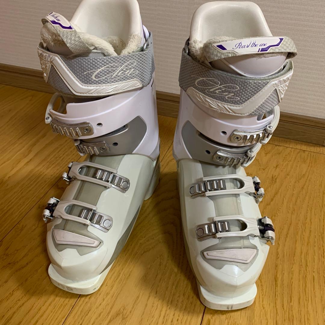 ROXY ドット柄 ショートスキー ファンスキー88 ブーツセット23〜23.5