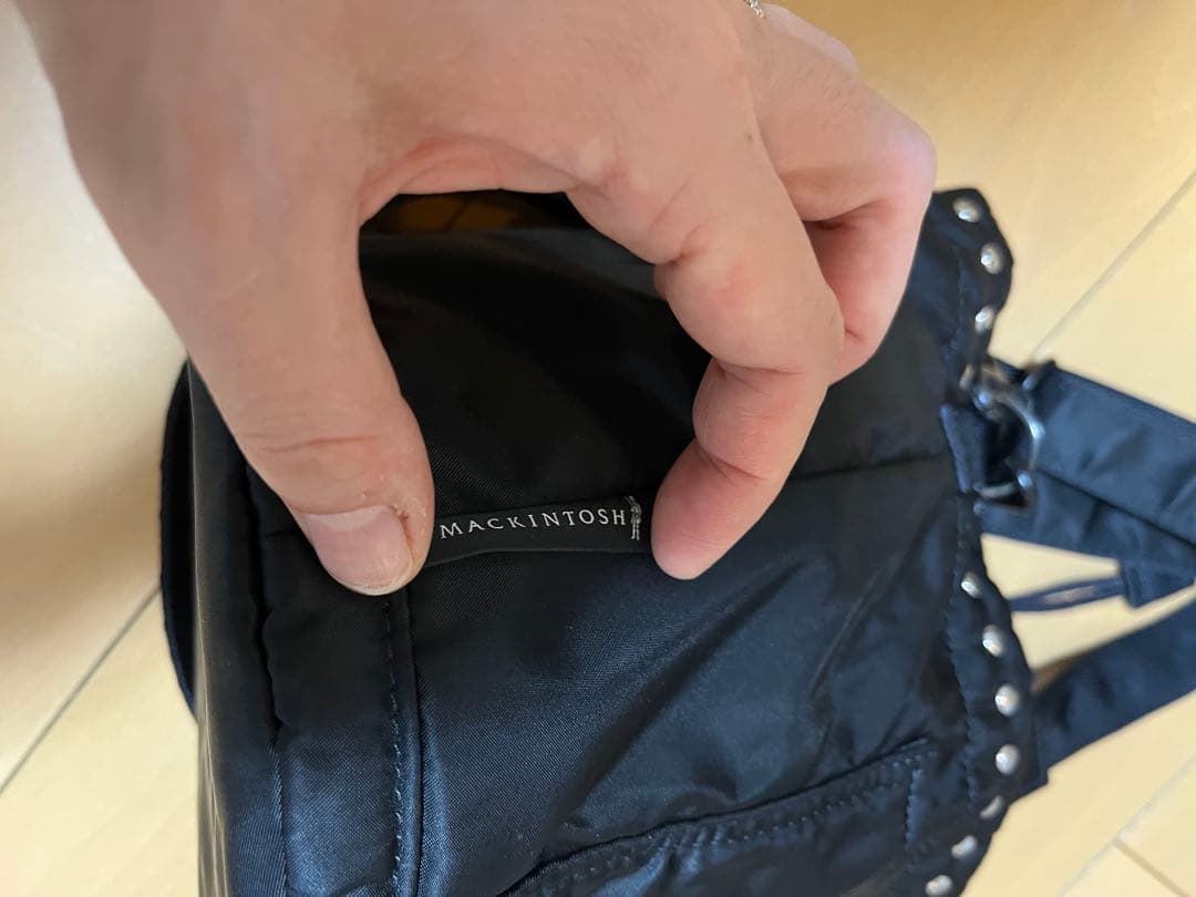 【MACKINTOSH×PORTER】STUDS BUCKET BAG MINI