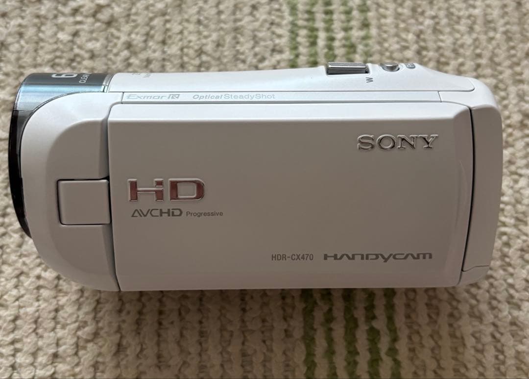 SONY HDR-CX470 ホワイト 本体　動作確認済 ソニー デジタルHDビデオカメラレコーダー HDR-CX470をレビュー