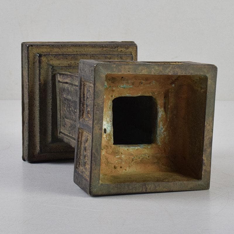 仏教美術 元徳三年 青銅製 御寶塔 仏塔 V R9096 - メルカリ