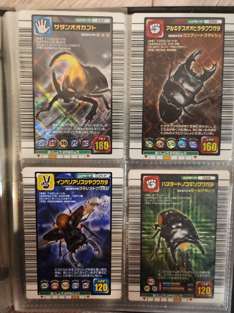 昆虫王者ムシキング トレーディングカードセット