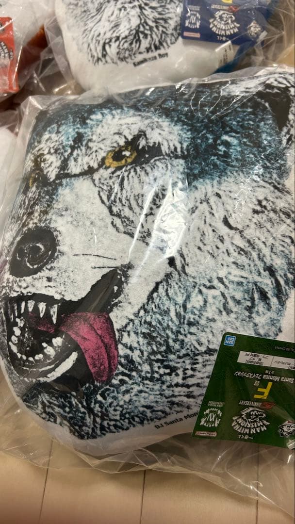 MWAM　一番くじ　C賞D賞Ｅ賞Ｆ賞　フェイスクッション　4種セミコンプセット