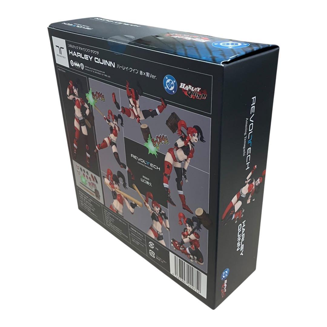 【新品】リボルテック　アメイジング・ヤマグチ　ハーレイ・クイン　赤×黒Ver.