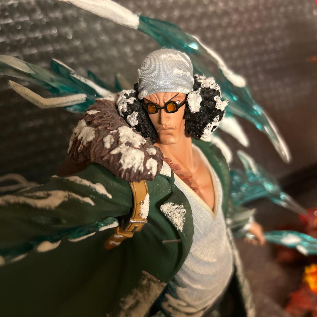 即購入✕ ONE PIECE 青雉 クザン 赤犬 サカズキ ガレージキット - メルカリ