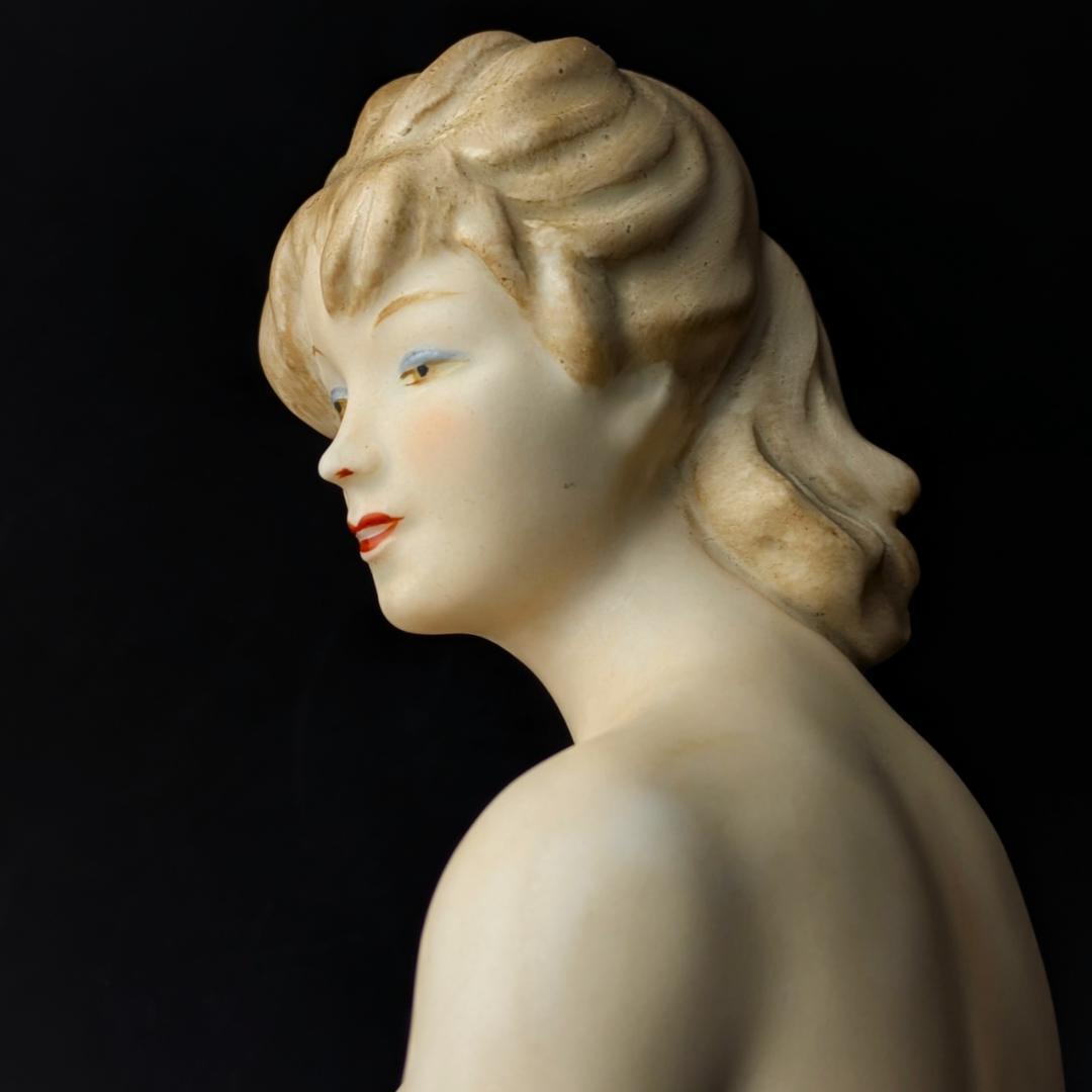 現品限り★嘆息の美しさ★独ウォーレンドルフ　マット裸婦像 ヌード