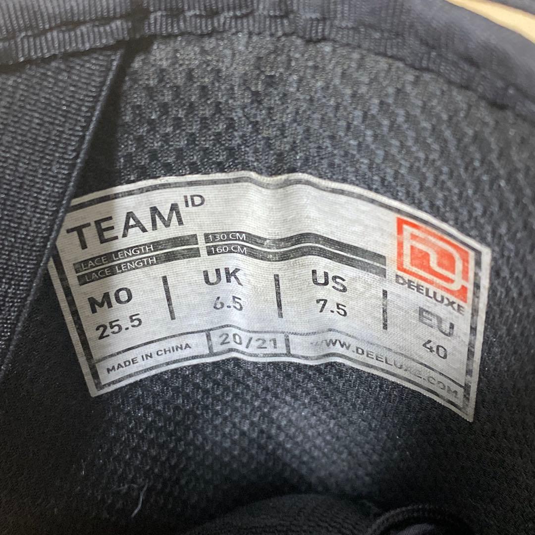 【即日発送】DEELUXE スノボTEAM ID 25.5cm 20-21モデル