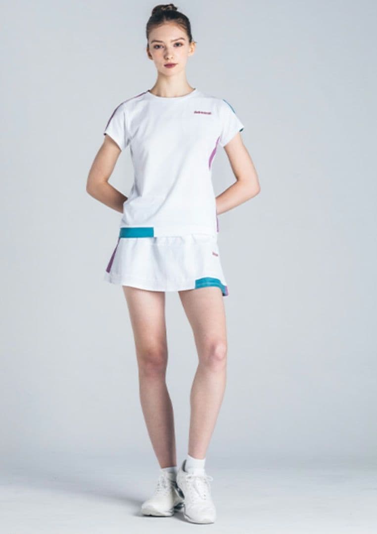 Admiral テニス Tシャツ カラーアソートブロッキング L カラーアソートブロッキングスコート ATLA448 – ADMIRAL