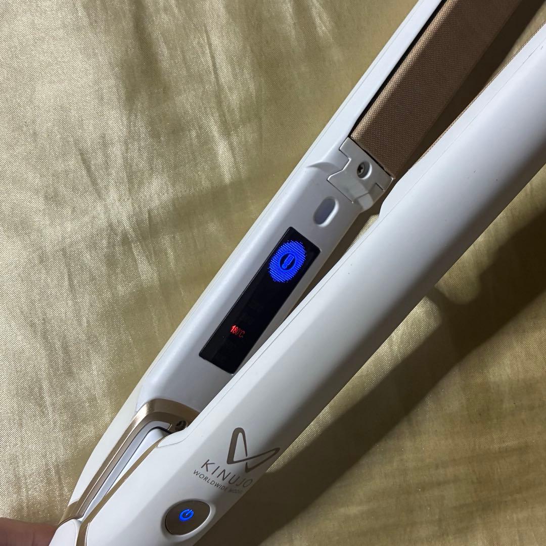 絹女 ヘアアイロン KINUJO DS100 ストレートアイロン - メルカリ