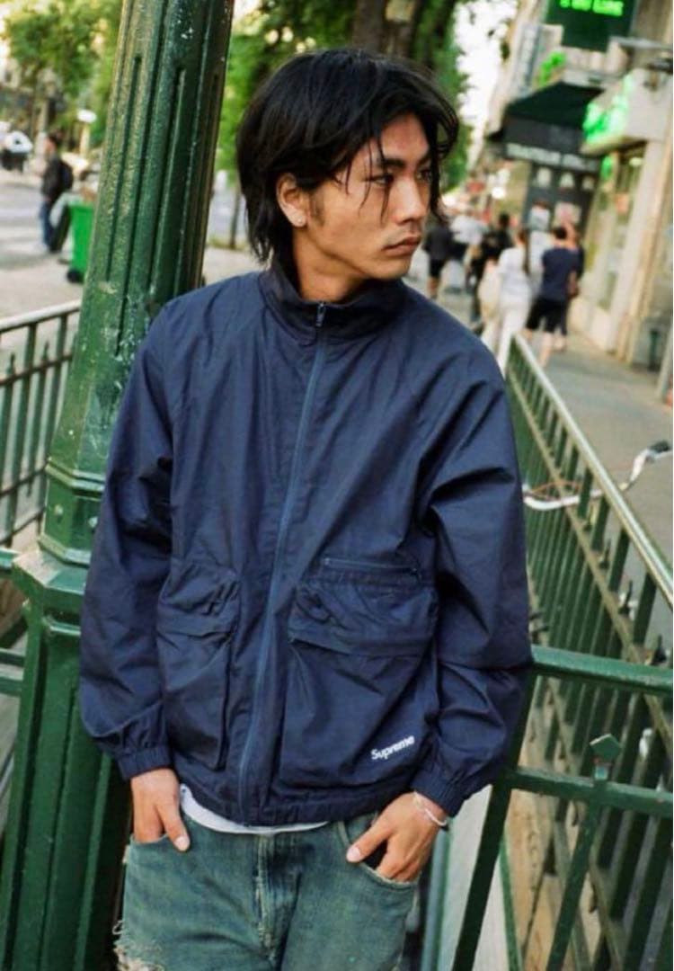 supreme raglan utility jacket - メルカリ