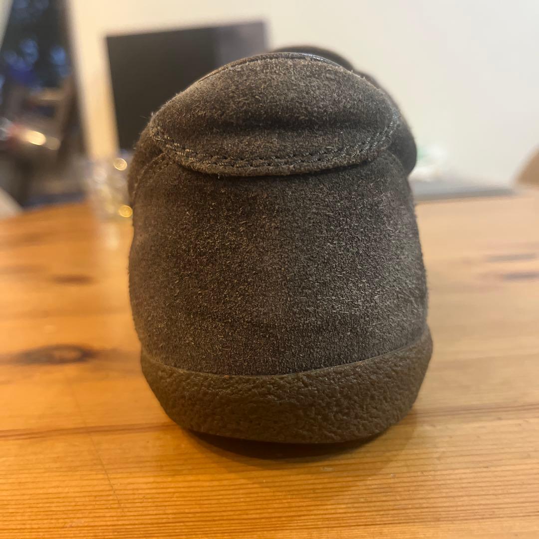 MONCLER ブラウン スニーカー スエード 綺麗です♪ - メルカリ