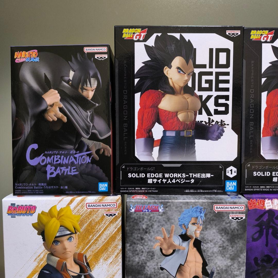 プライズフィギュア　新品未開封　ベジータ　クラピカ　ボルト　飛影他　12点