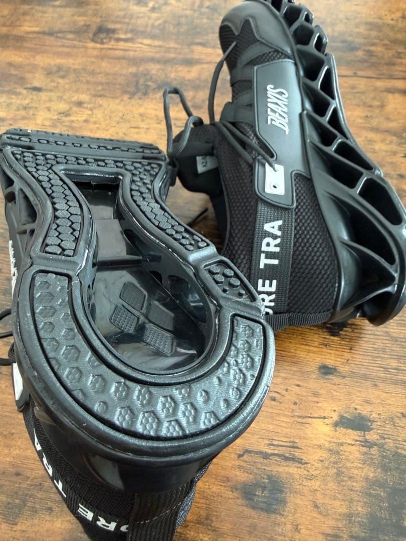 BEAXISビーアクシスバランスコアスニーカーL 24.5～25.0cm 黒