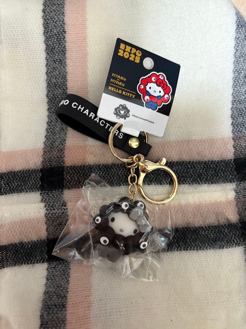 大阪万博　サンリオ　ブラック　キティ　ミャクミャク　限定　完売 大阪・関西万博】激レア！完売必須！サンリオ黒ミャクミャクバージョン