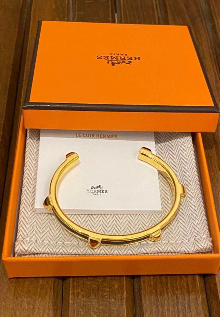 T3 HERMES ATHENA エルメス アテナ ブレスレット バングル - メルカリ