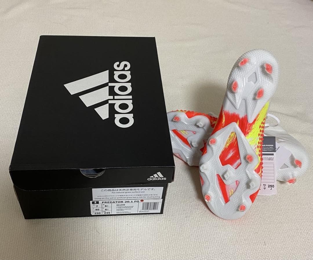 adidas アディダス プレデター 20.1 FG / 天然芝用 25.0cm