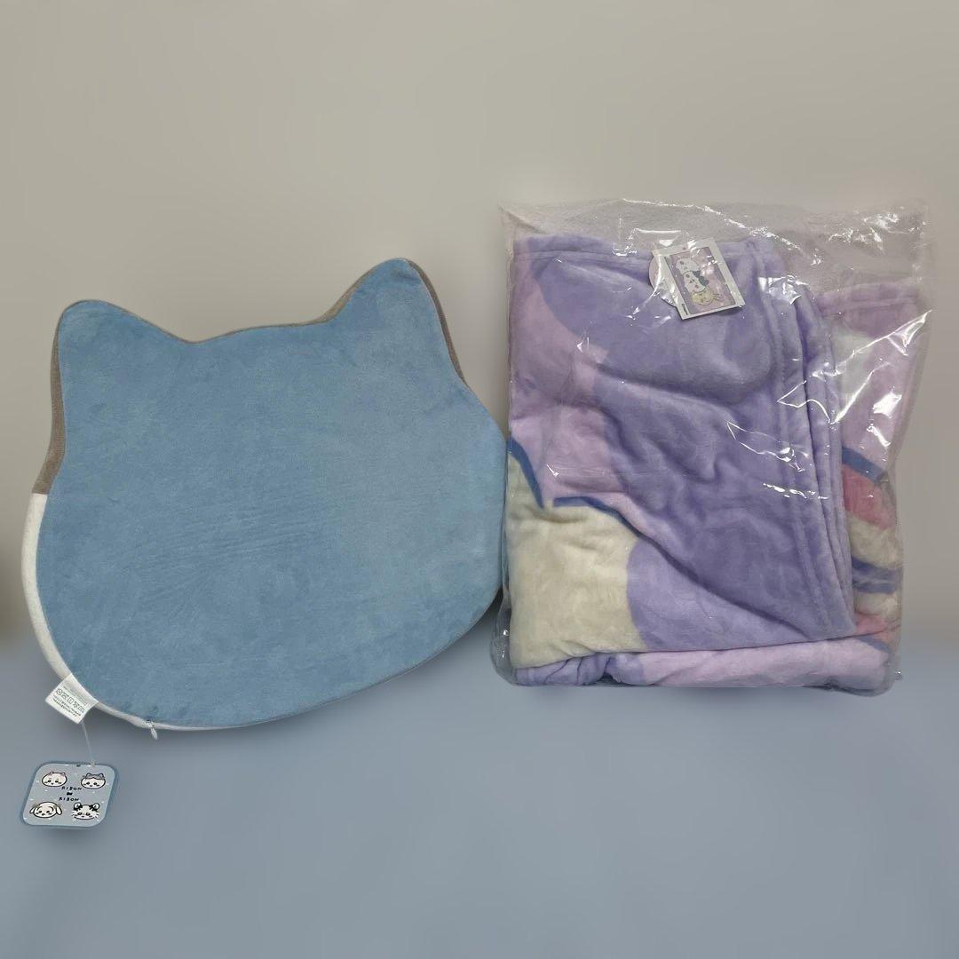 ちいかわ ジンジャーマン ぬいぐるみ ブランケット 低反発クッション