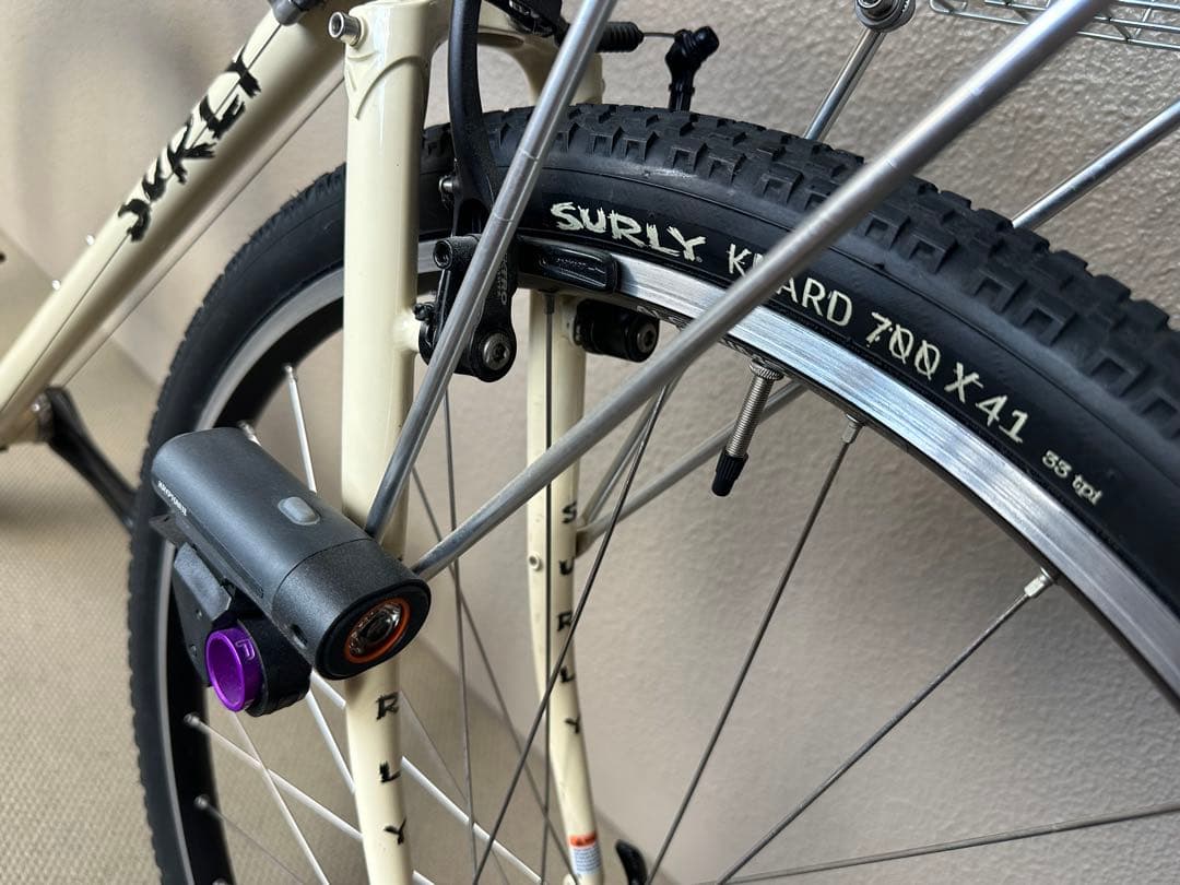 SURLY crosscheck純正完成車LG 58クリーム色 - メルカリ