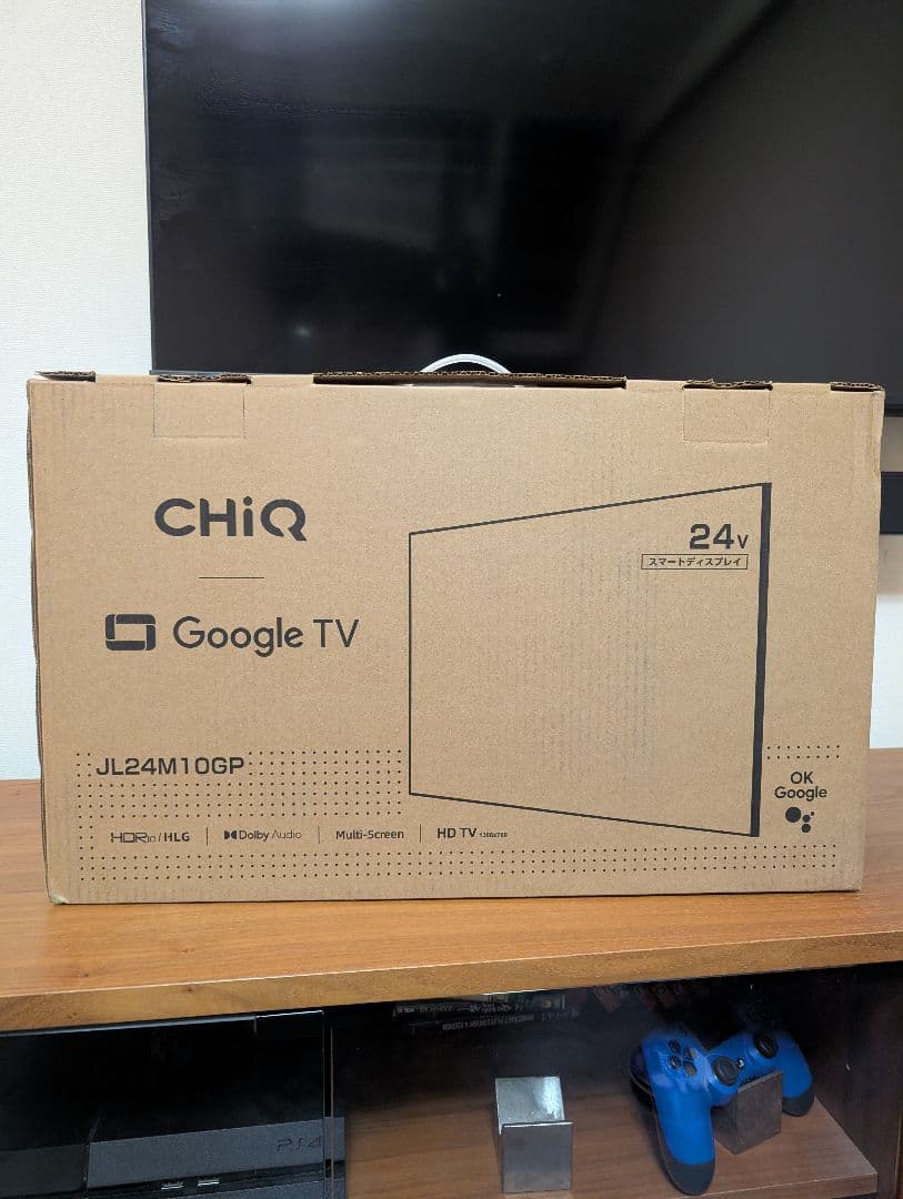新品未開封CHiQ 24インチ Google TV JL24M10GP Amazon.co.jp: チューナーレス テレビ 24型 Googleテレビ 24インチ
