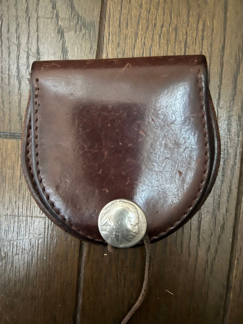 ゴローズ　財布　小銭入れ　丸型ケース goro's（ゴローズ） 丸型小銭入れ コインケース ブラック 黒