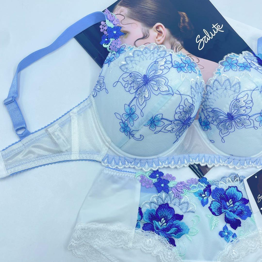 ワコール サルート42G P-up 42G みずがめ座 ブラ&ショーツI65M