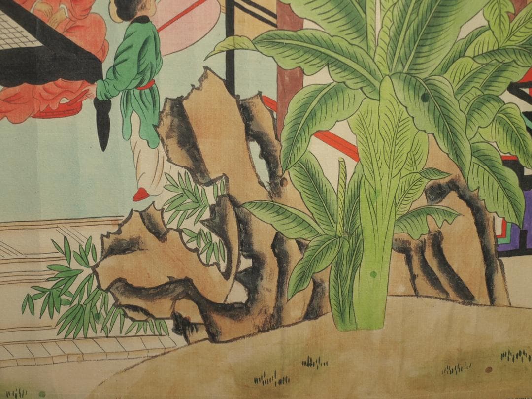 骨董市仕入れ品 中国北宋時代の掛軸 激安骨董品 肉筆保証 BD378A8-2