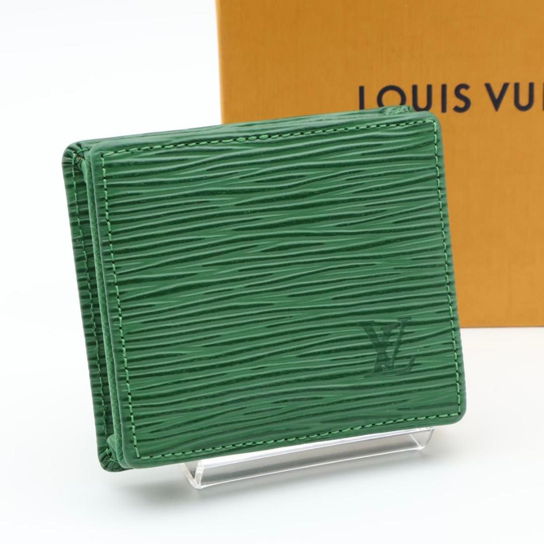 【極美品】ルイヴィトン　ポルトモネボワット　エピ　ケース　小銭入れ　緑 楽天市場】美品 ルイ ヴィトン LOUIS VUITTON コインケース 小銭入れ