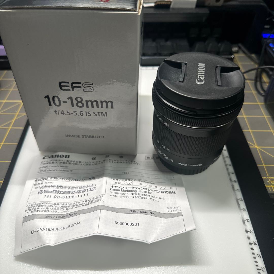 レンズ(ズーム) Canon EF-S 10-18mm F4.5-5.6