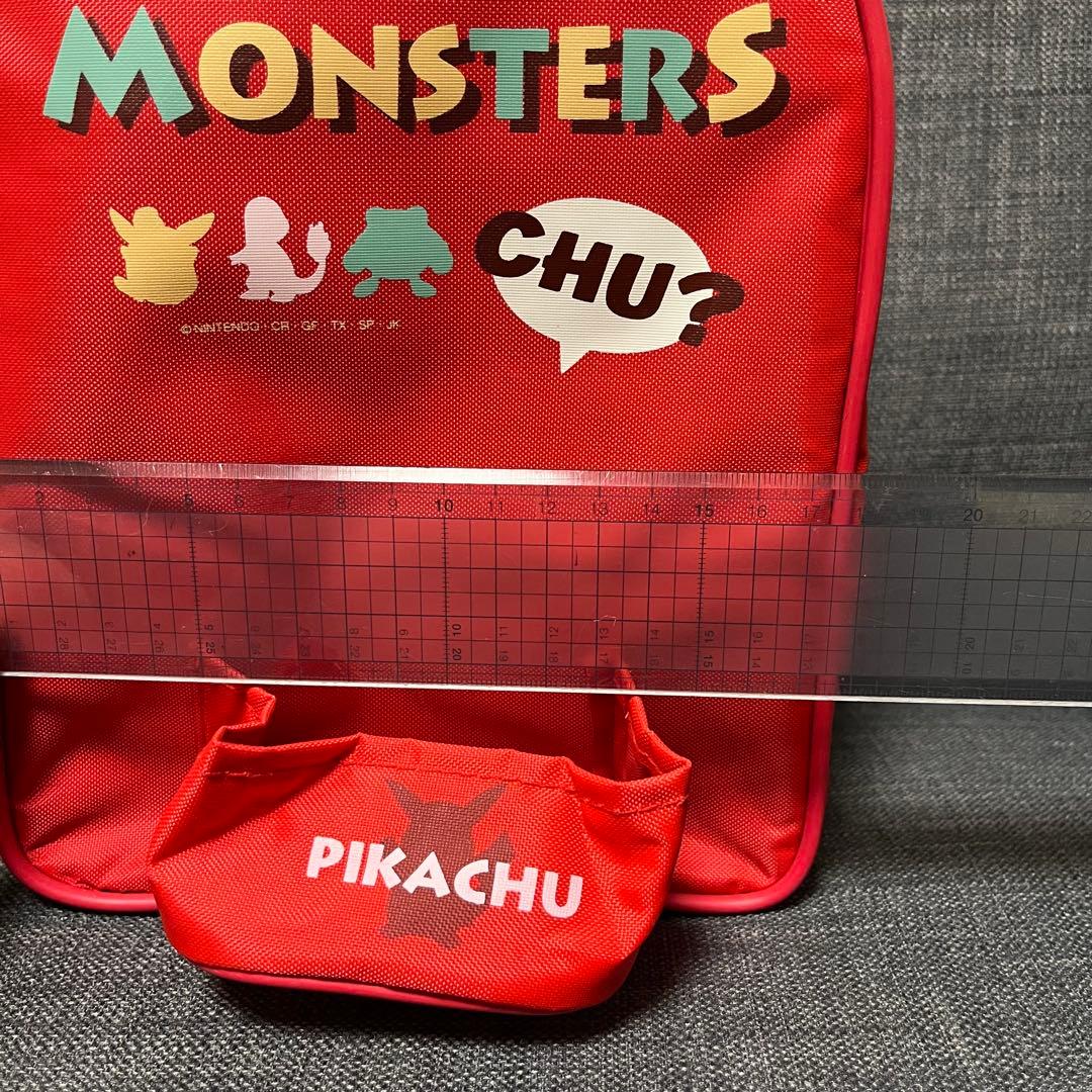 ピカチュウ ぬいぐるみ と リュック