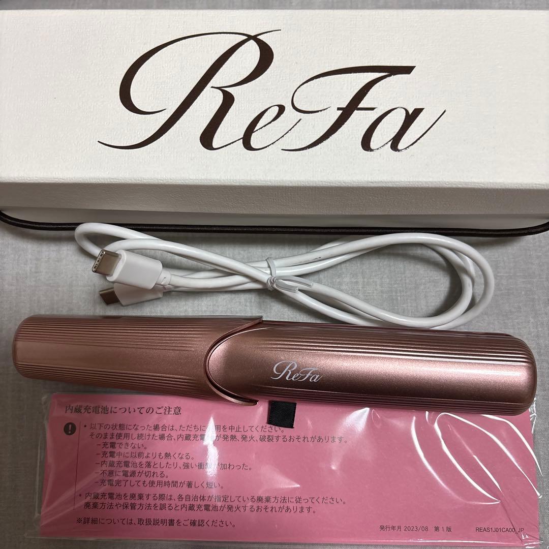 Refa リファ フィンガーアイロン ピンクReFa フィンガーアイロンST