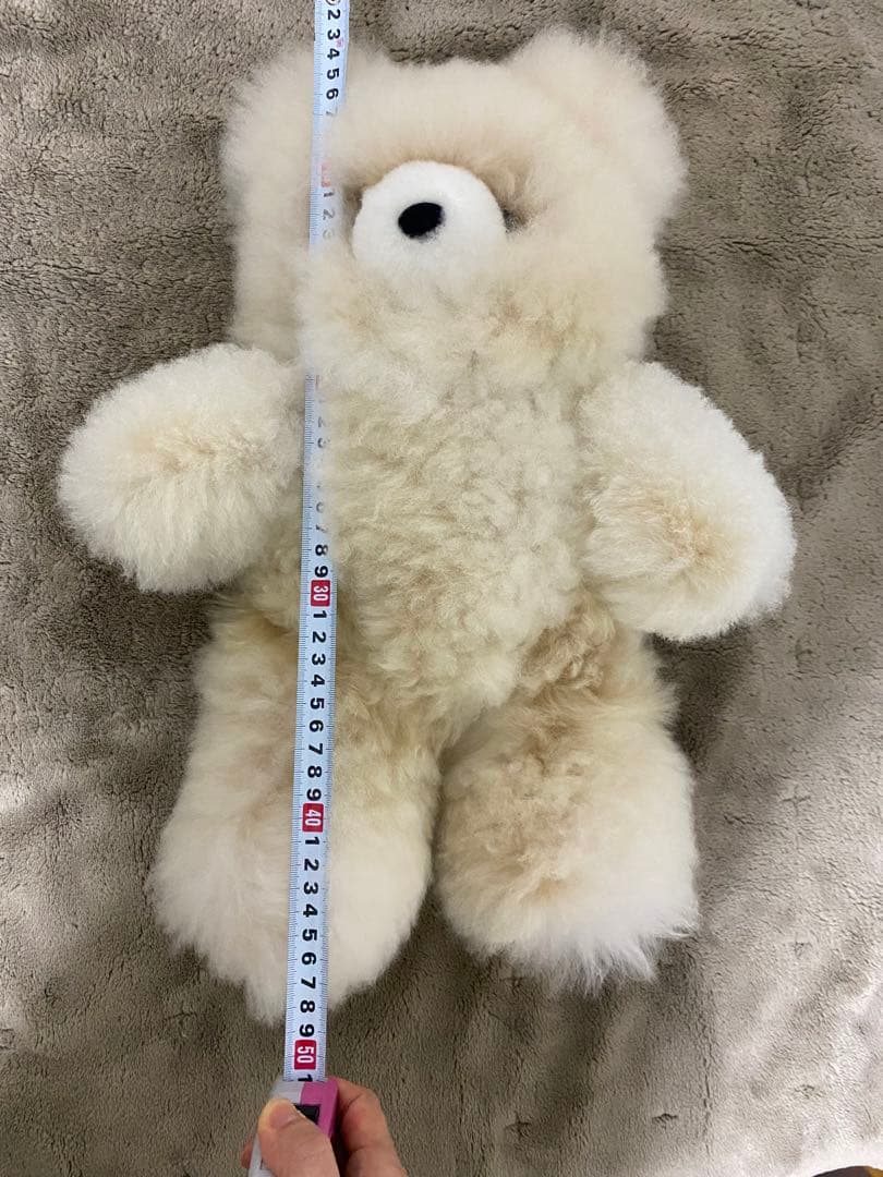 ベビーアルパカ毛　テディベア　大きいサイズ