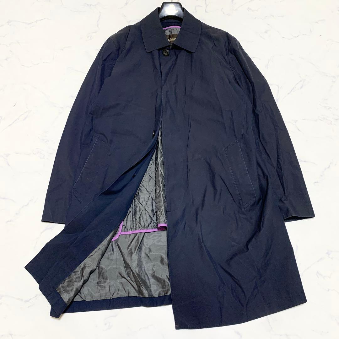 ポールスチュアート ステンカラーコート メンズ ライナー付き LL