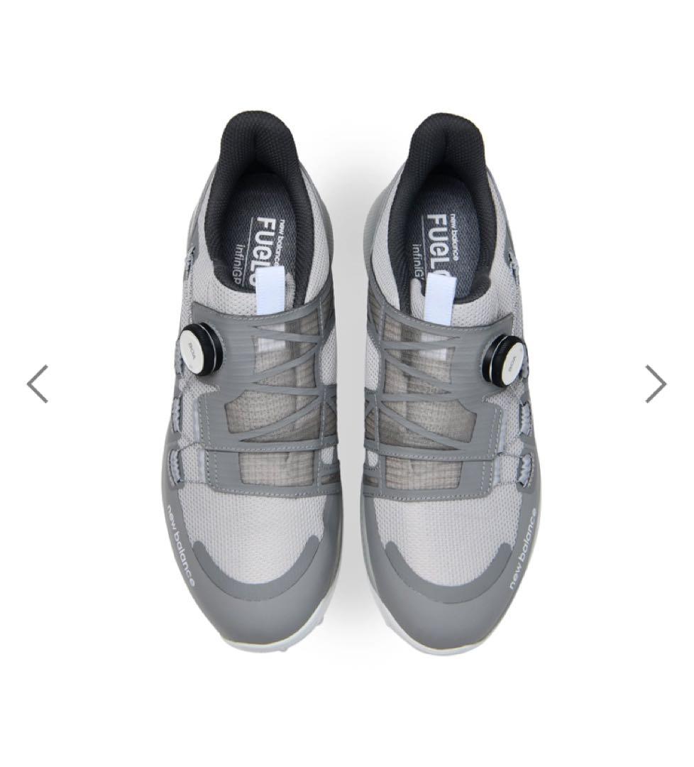 【新品】ゴルフシューズ／スパイクレス／23.5cm