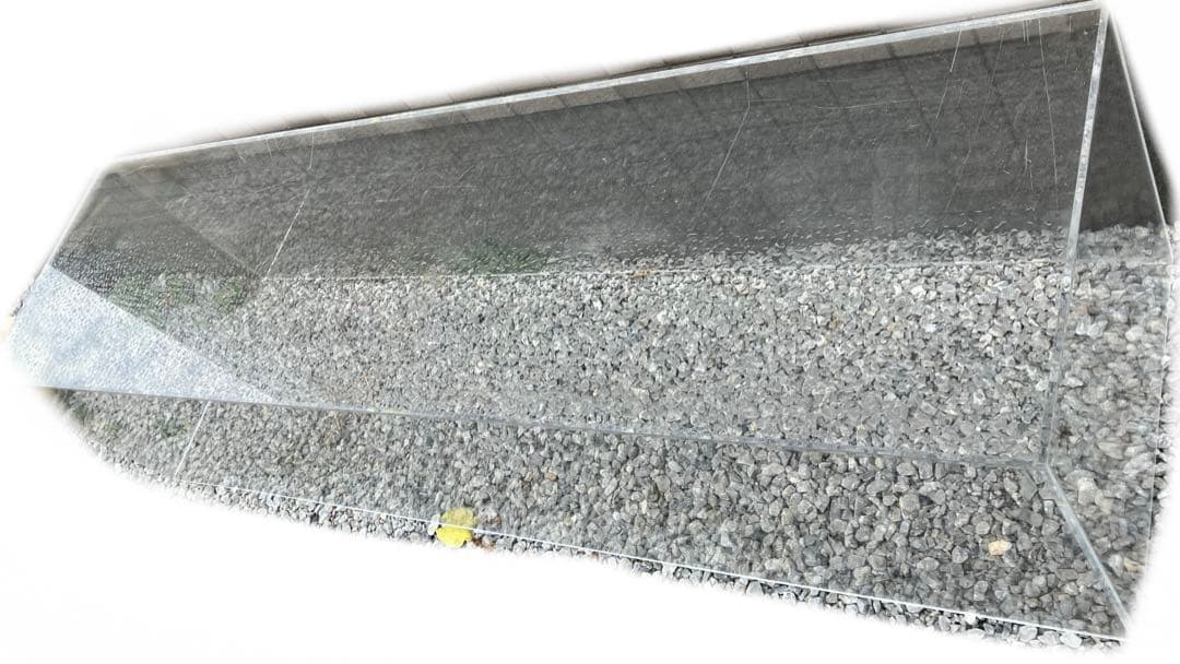 最終値❗️清掃済みアクリル　ケース　大型　水槽