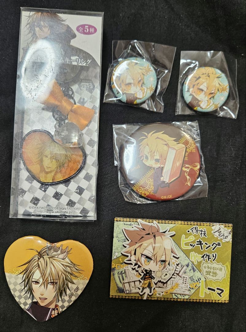 トーマ AMNESIA World アムネシア ハート缶バッジ オトメイト - メルカリ