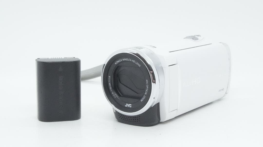 【A2359】 JVC Everio GZ-E265-W ホワイト エブリオ Amazon | JVCKENWOOD JVC ビデオカメラ EVERIO GZ-E265 内蔵メモリー