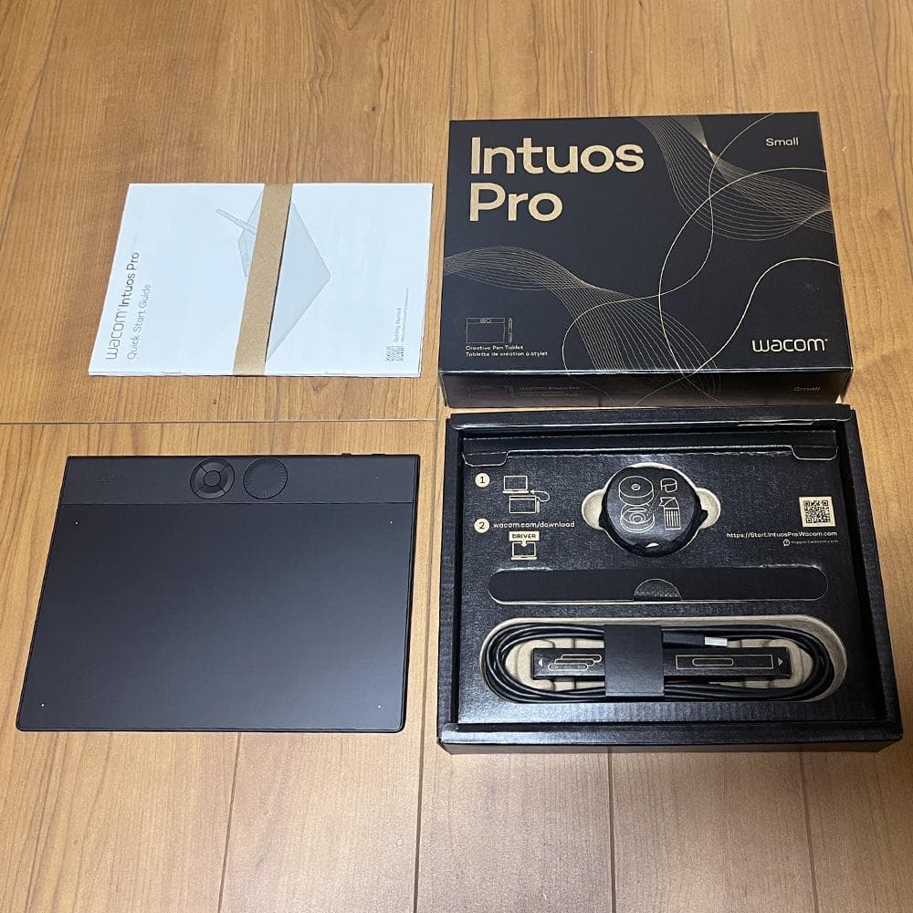 美品 wacom Intuos Pro Small 2025 PTK470K0C wacom（ワコム） Wacom Intuos Pro small (PTK470K0C) ペンタブレット