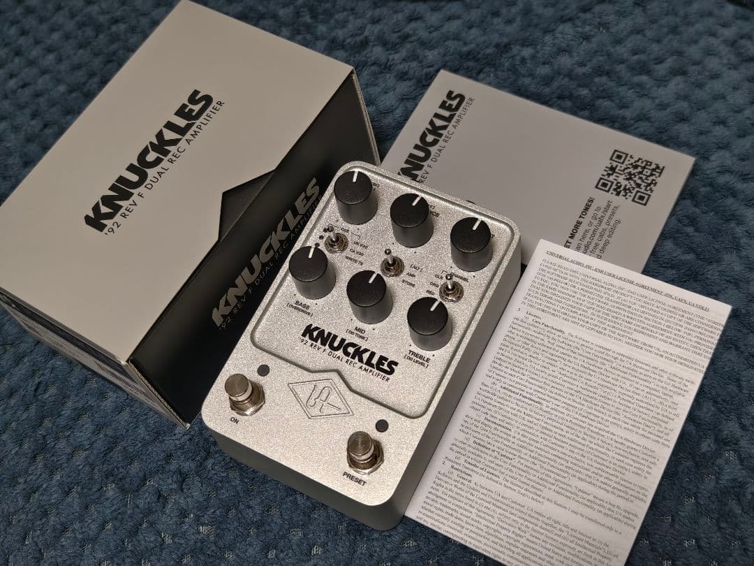 ギター UAFX KNUCKLES'92 REV DUAL REC AMPLIFIER UAFX Knuckles '92 Amp | The Sweet, Sweet High-Gain Tones of the