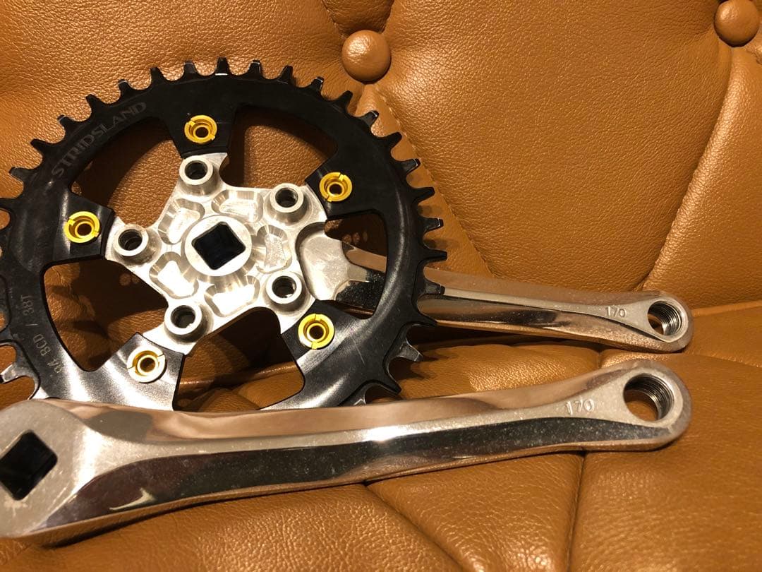 GRAFTON STRIDSLANDオールドMTB クランクセット 38T - メルカリ