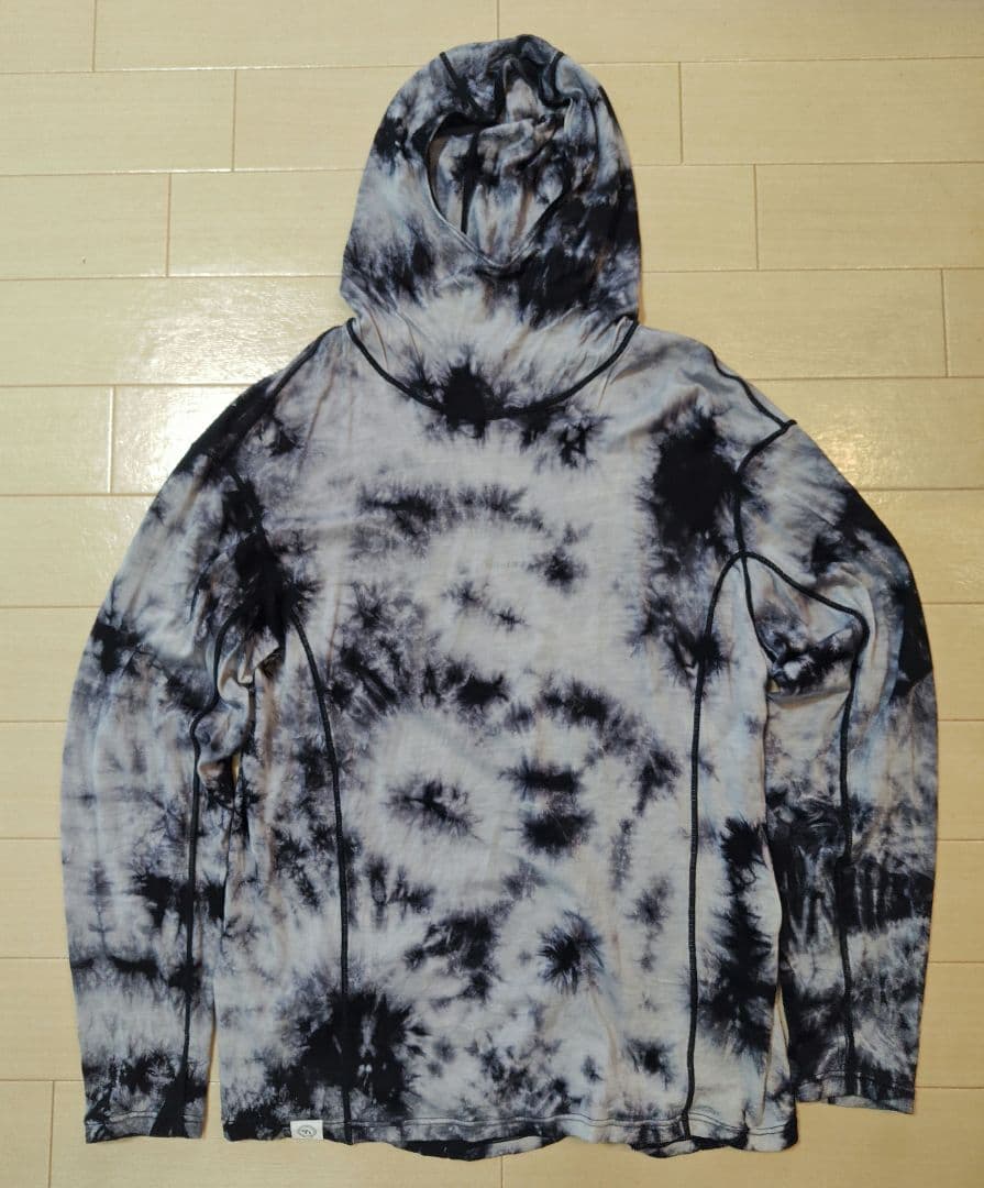 シャルボン　ウールタイダイフーディー XLサイズ ゴルフウェア ブルゾン HEAT．RDYストレッチアノラックフーディー