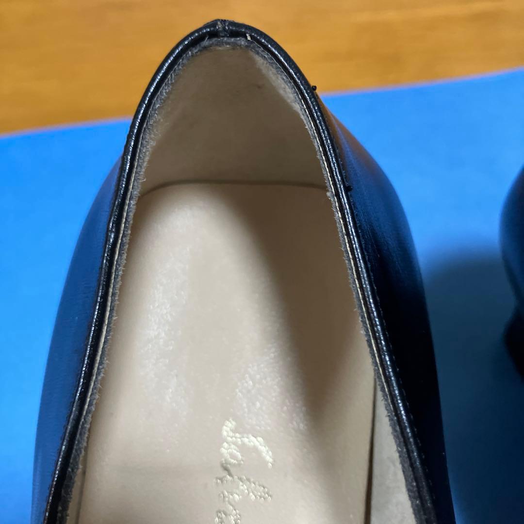 【美品】フェラガモパンプス　黒　23.5cm