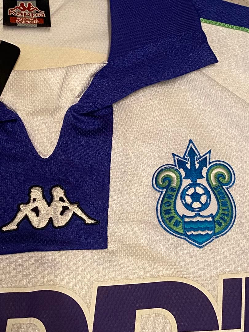 kappa 湘南ベルマーレ ユニフォーム アウェイ 前園真聖 選手 タグ付き