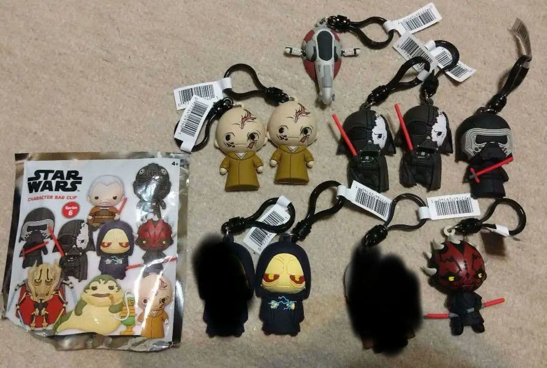 スター・ウォーズ アクリルキーホルダーセット WEB限定 アクリルキーホルダー 6Pセット ＜STAR WARS スター・ウォーズ