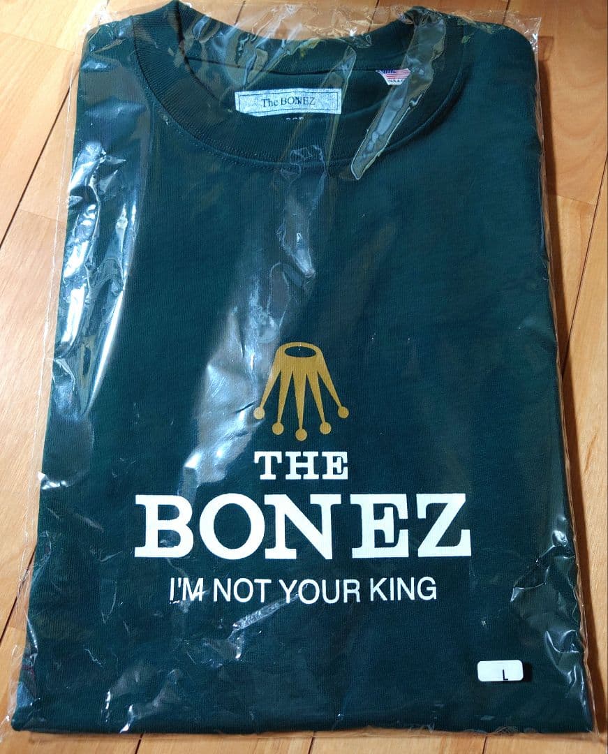 The BONEZ I’m Not Your King CROWN Tシャツ　L